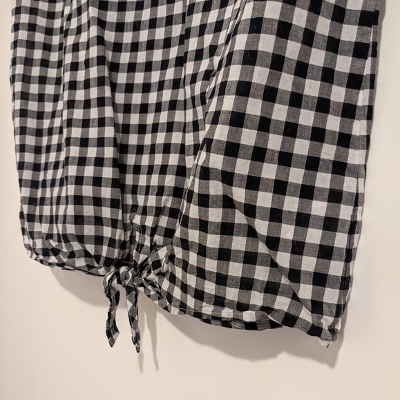 J.Crew Short Sleeve Gingham Shirt - Picture 4 of 6